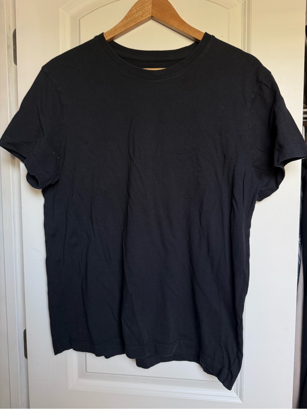 SKIMS Classic Women’s Crew Neck T-Shirt Black Size Large